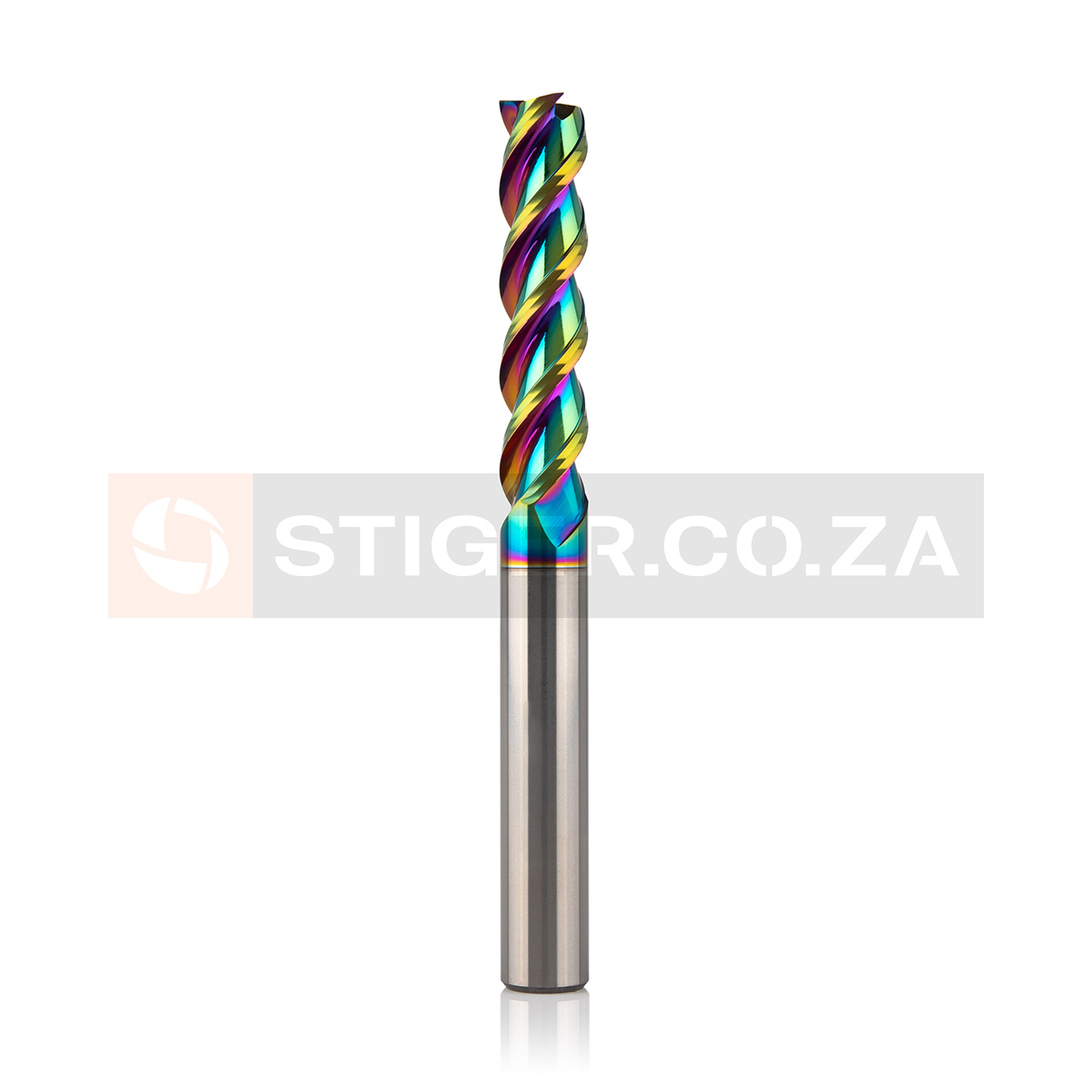 DLC Carbide Aluminum End Mill - 3F - Long Series