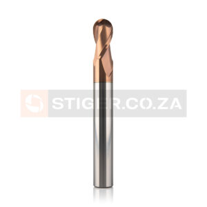 2F Carbide Ball Nose - Steel