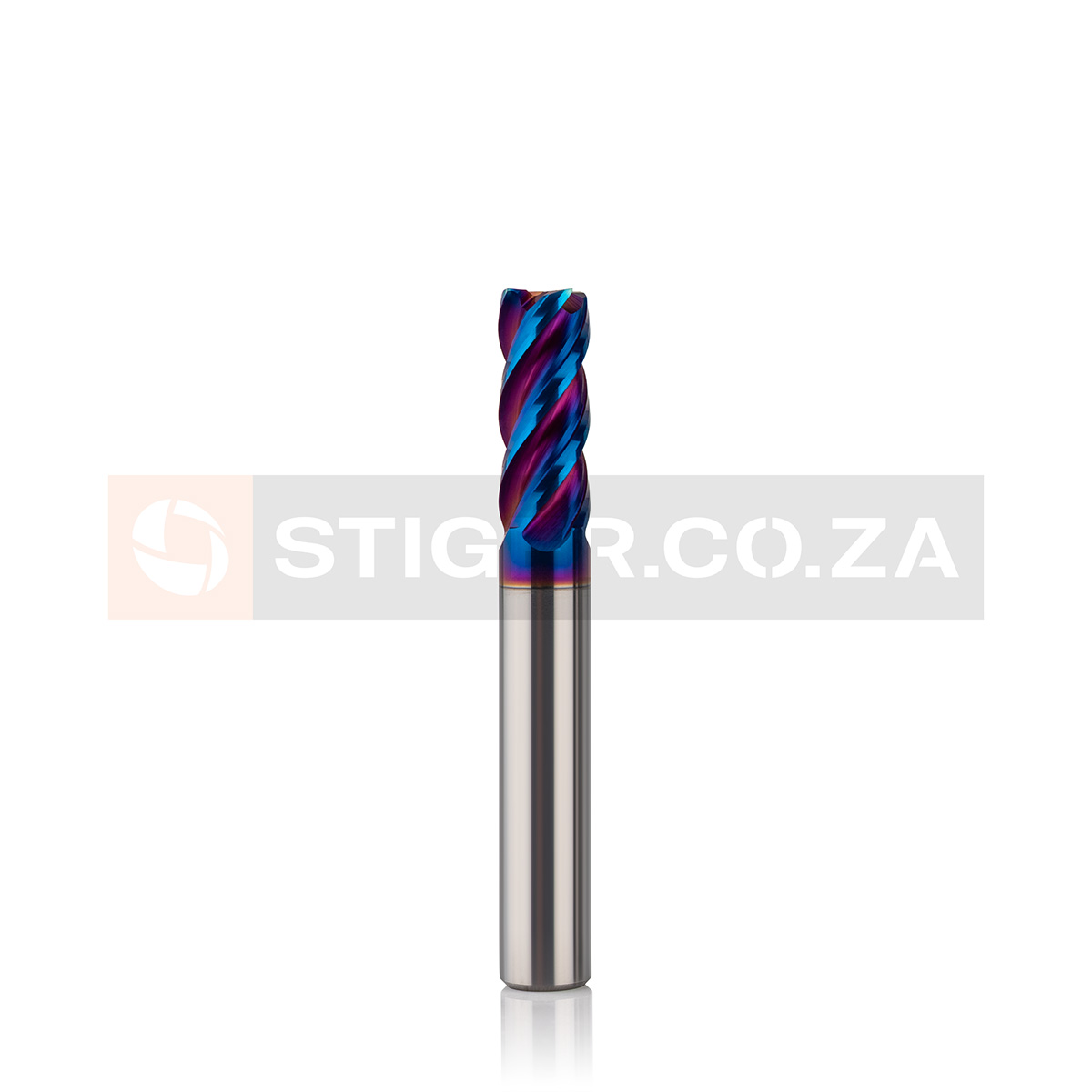 4F Carbide End Mill for Steel - 65HRC - Image 3