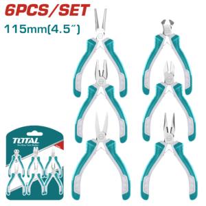 Total 6 pcs Mini Plier Set