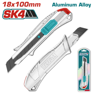 Total Snap-off Blade Knife -18mm x 100mm Aluminum Body