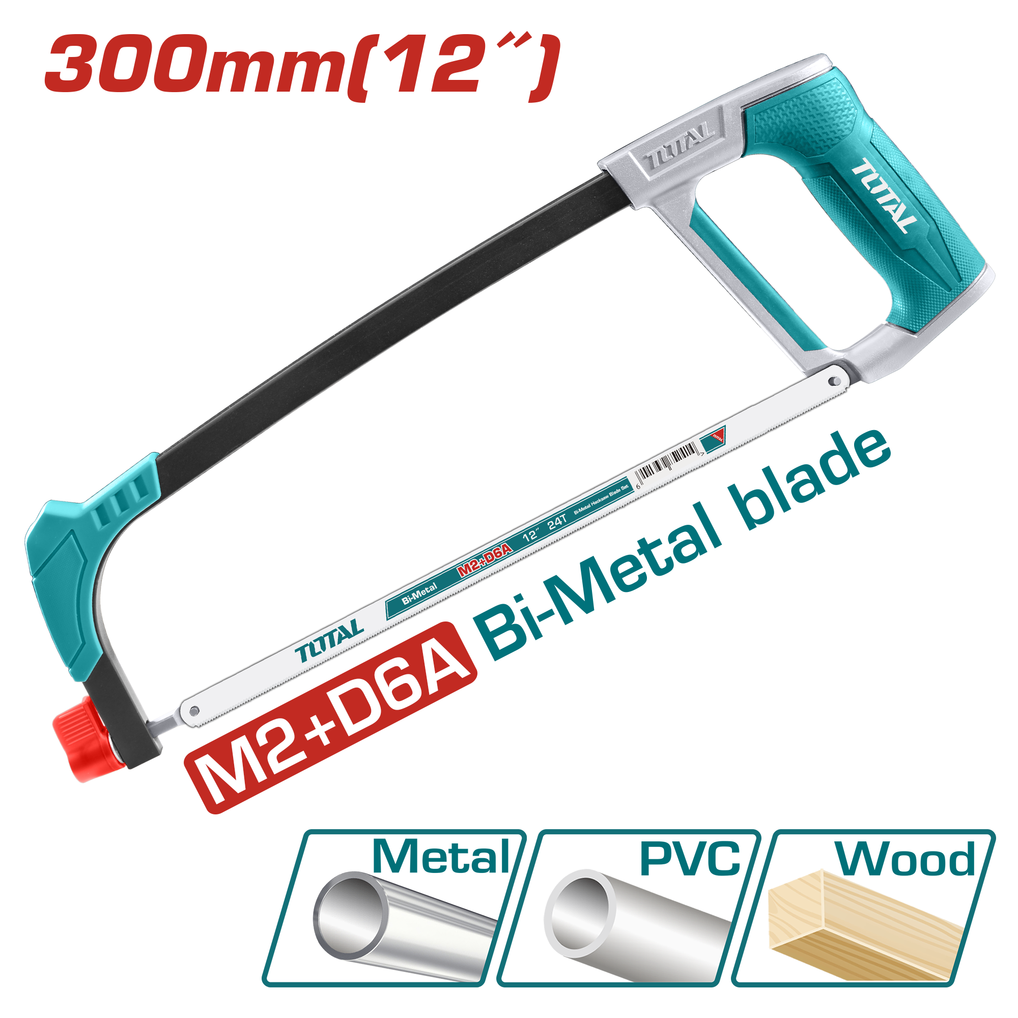 Total Hacksaw Frame - 300mm