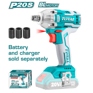 TOTAL Lithium-Ion Impact Wrench - 300NM