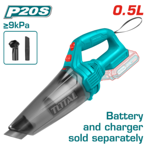 TOTAL 20v Lithium Ion Vacuum Cleaner 0.5L